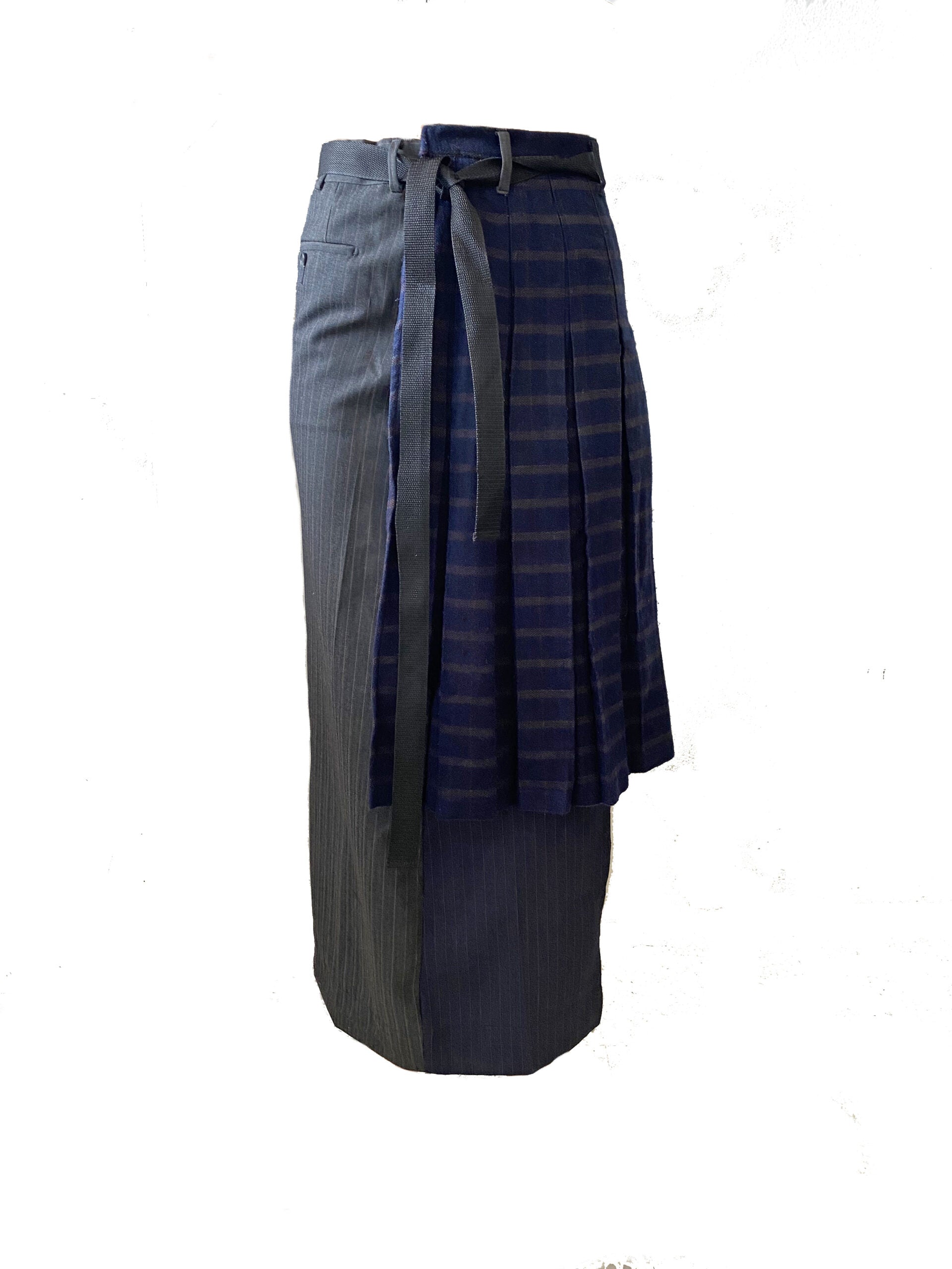pleated culottes
